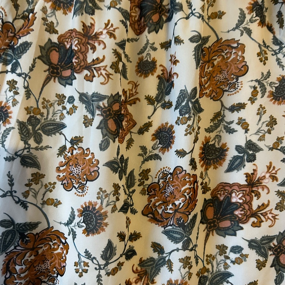 Boho Revival Ophelia Roe Floral Soft Girl Mini Dress Women’s Size Small - Picture 2 of 8